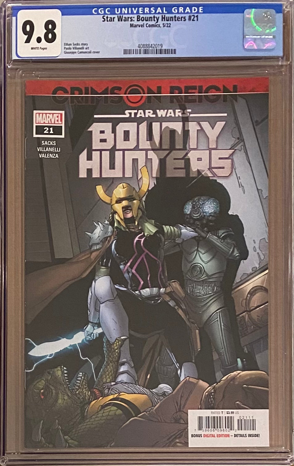 Star Wars: Bounty Hunters #21 CGC 9.8