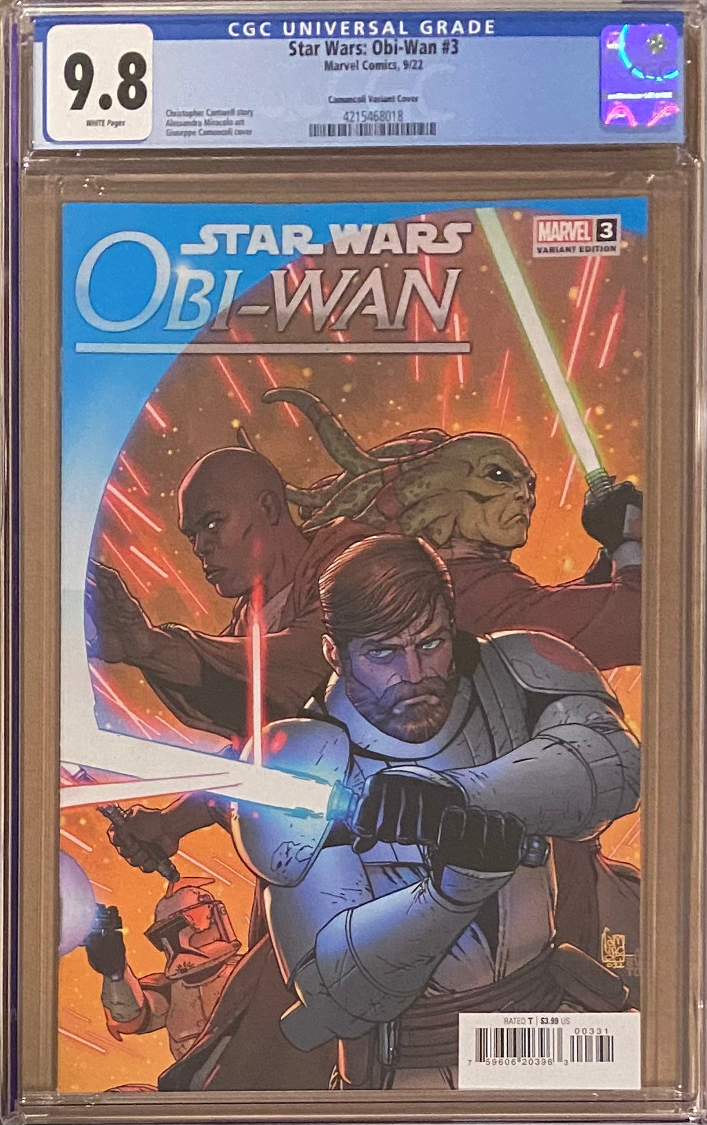 Star Wars: Obi-Wan #3 Variant CGC 9.8