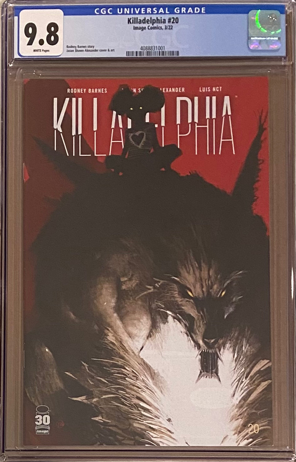 Killadelphia #20 CGC 9.8