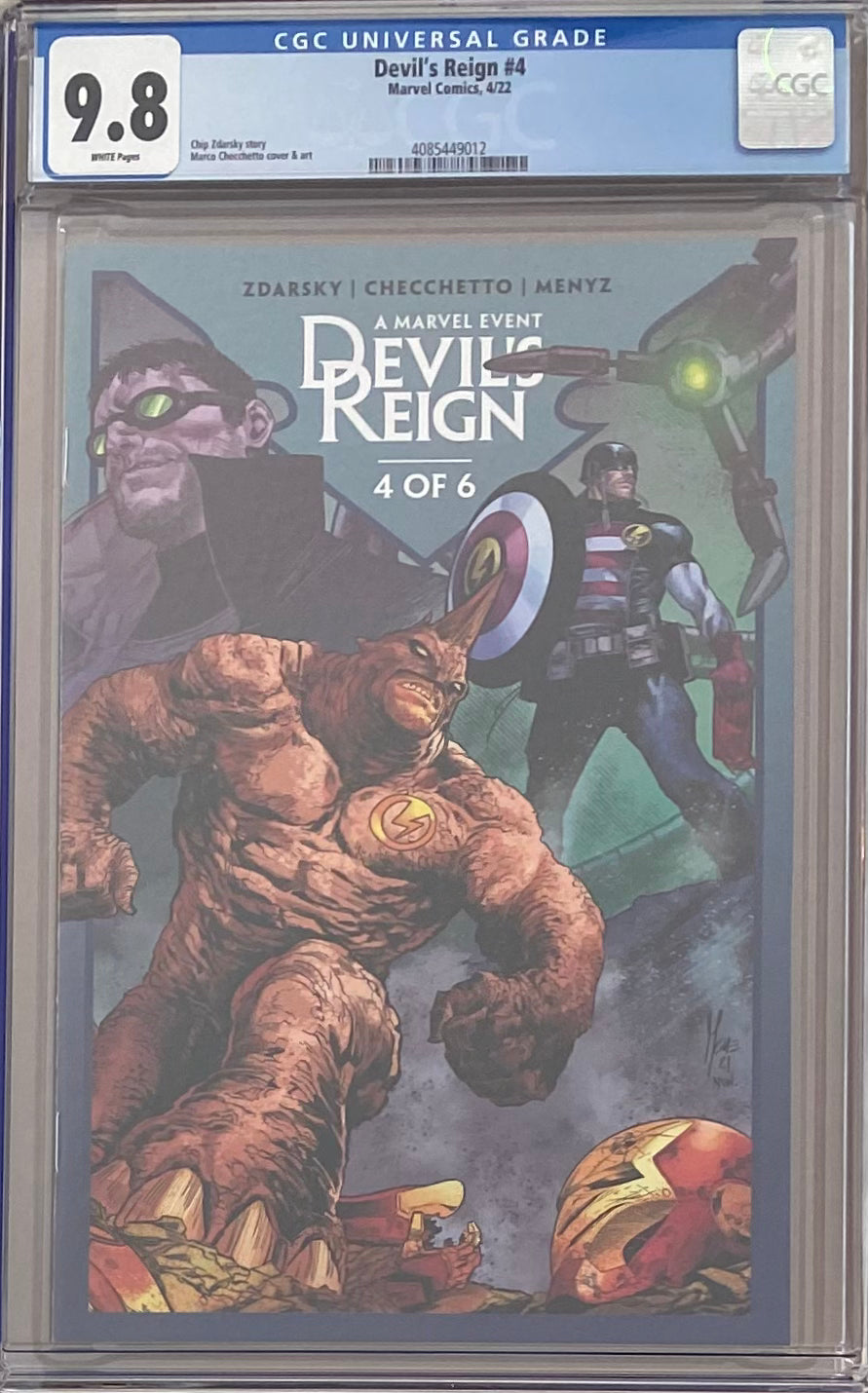 Devil's Reign #4 CGC 9.8