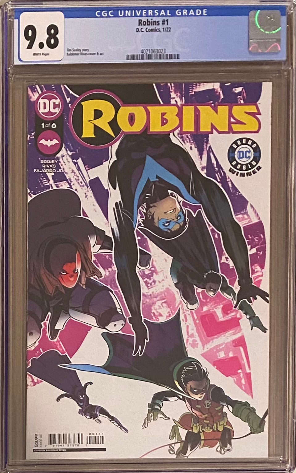 Robins #1 CGC 9.8