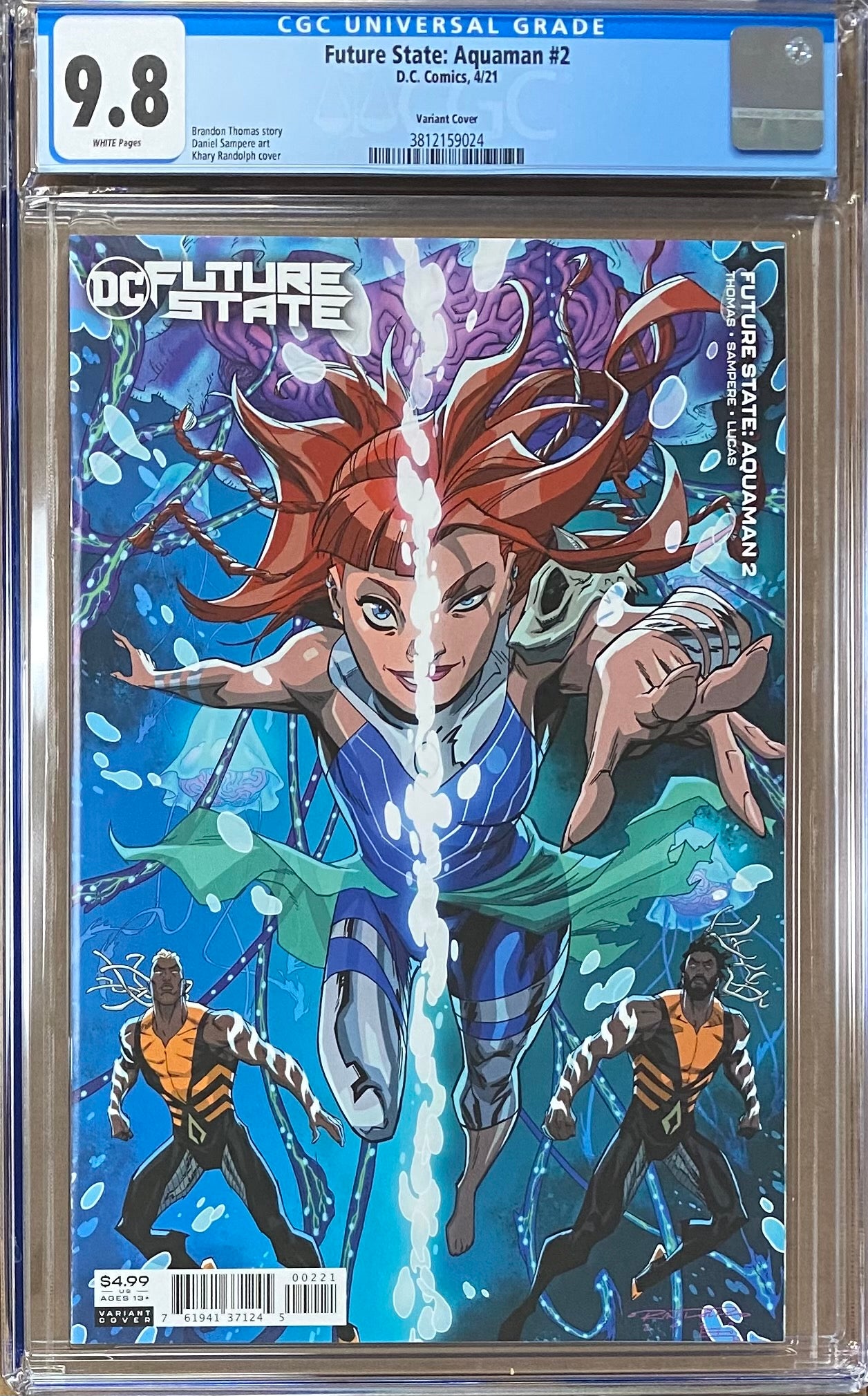 Future State: Aquaman #2 Variant CGC 9.8