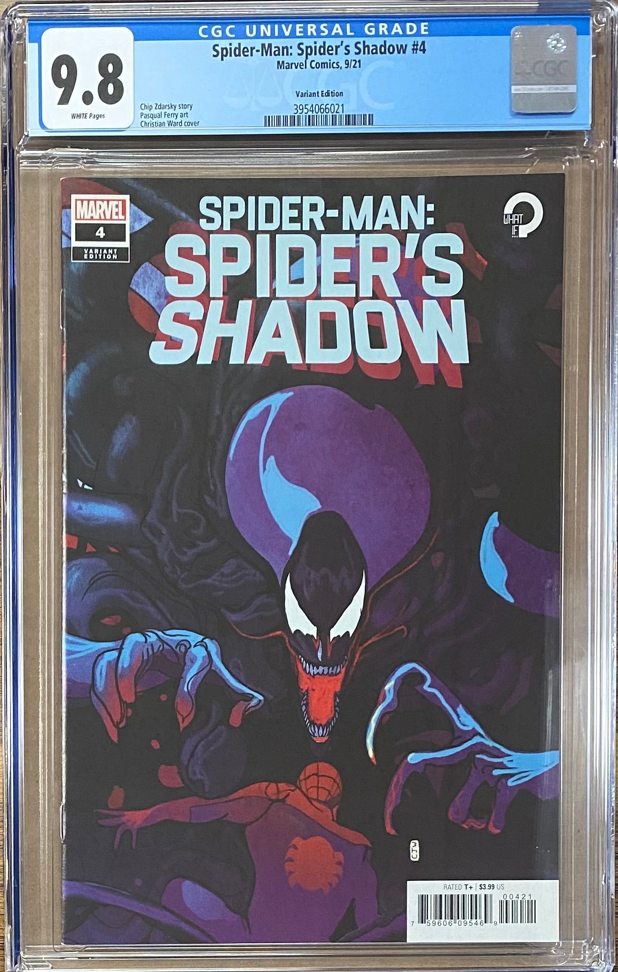 Spider-Man: Spider's Shadow #4 1:25 Retailer Incentive Variant CGC 9.8