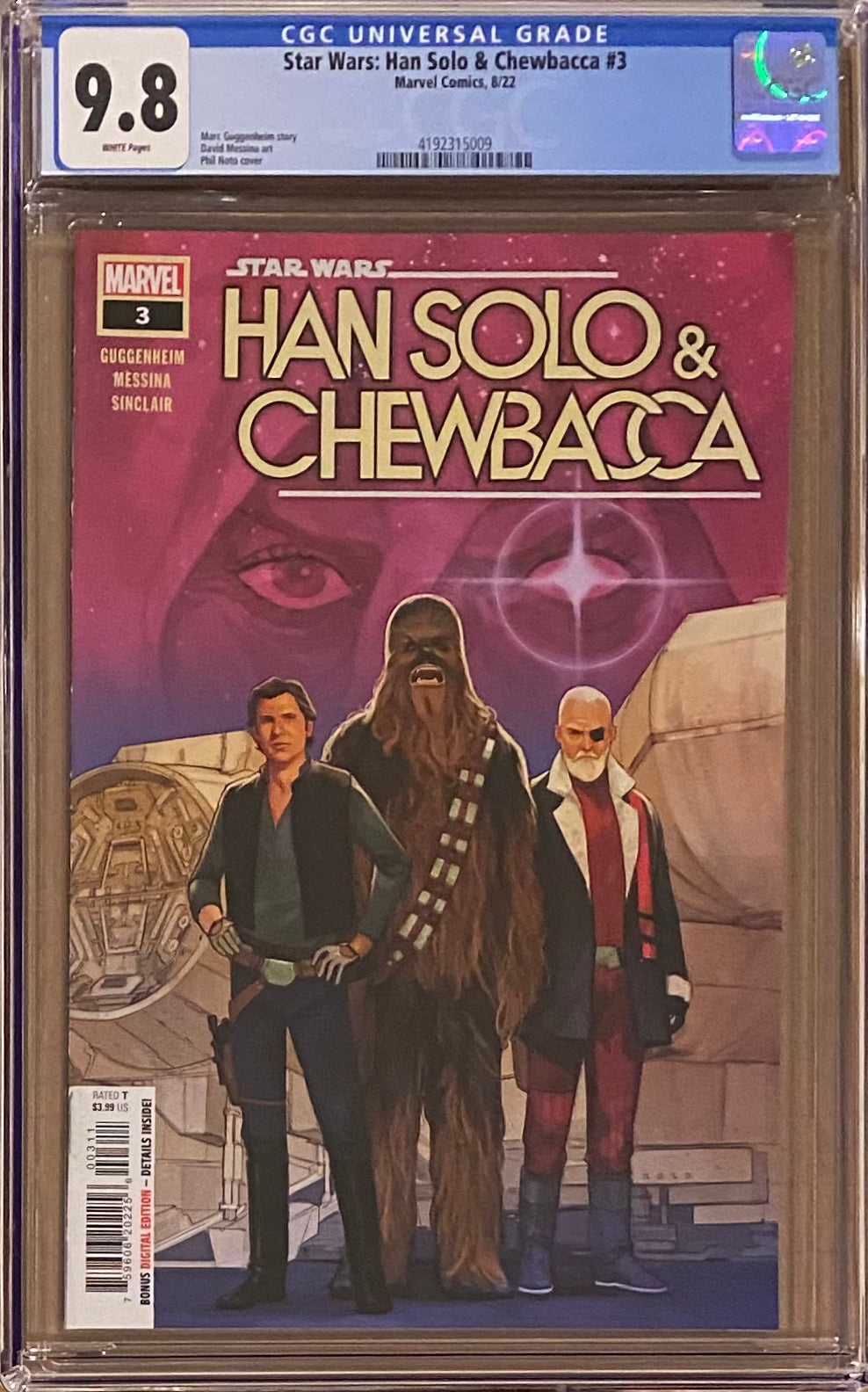 Star Wars: Han Solo & Chewbacca #3 CGC 9.8