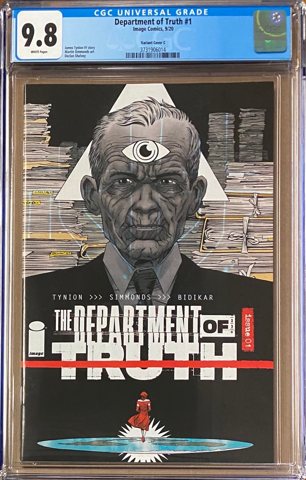 Department of Truth #1 1:10 Retailer Incentive Variant C CGC 9.8