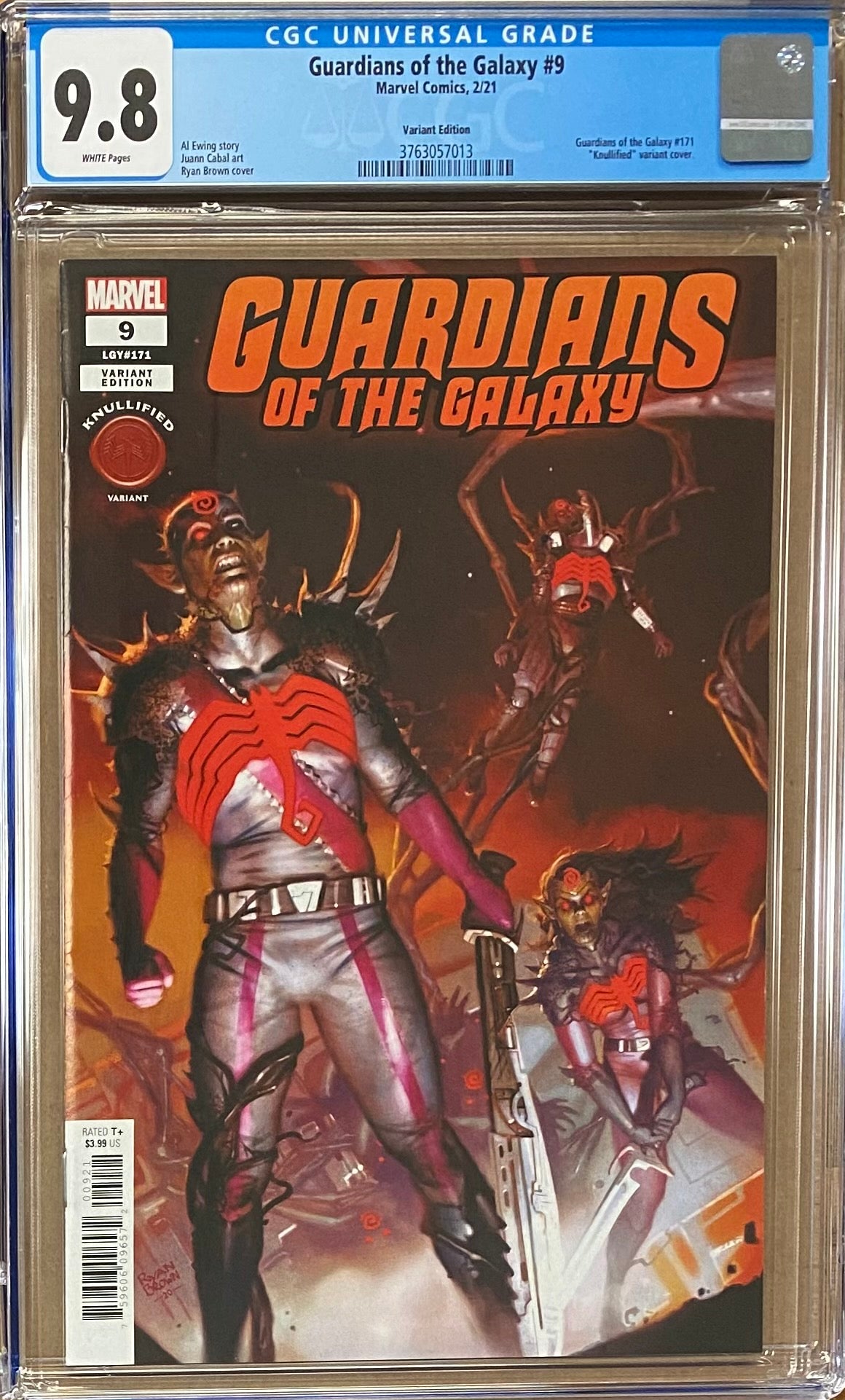 Guardians of the Galaxy #9 "Knullified" Variant CGC 9.8