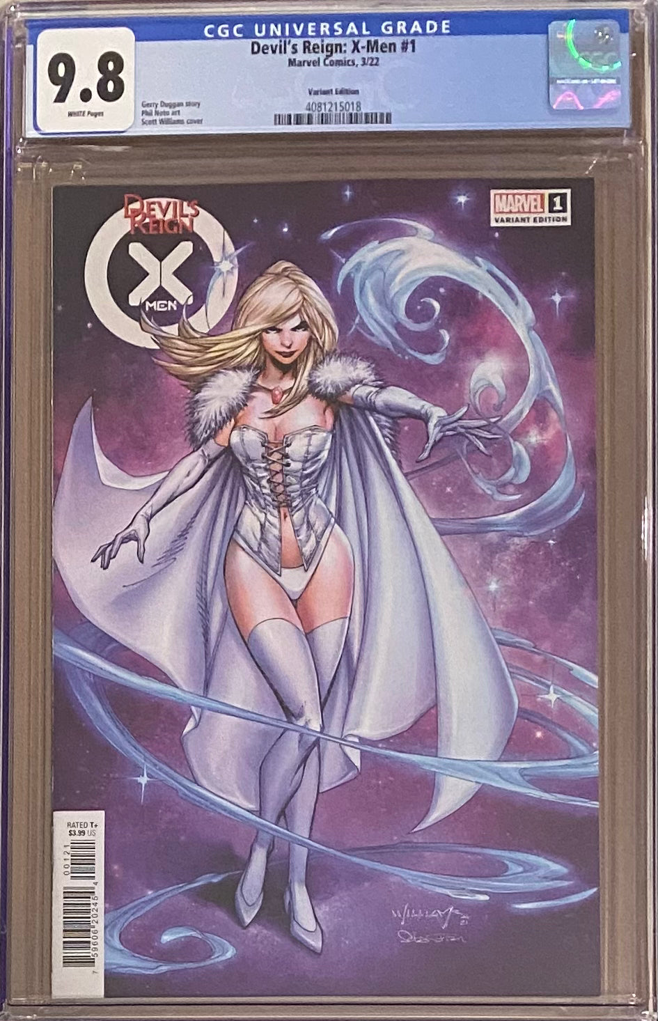 Devil's Reign: X-Men #1 Williams Variant CGC 9.8