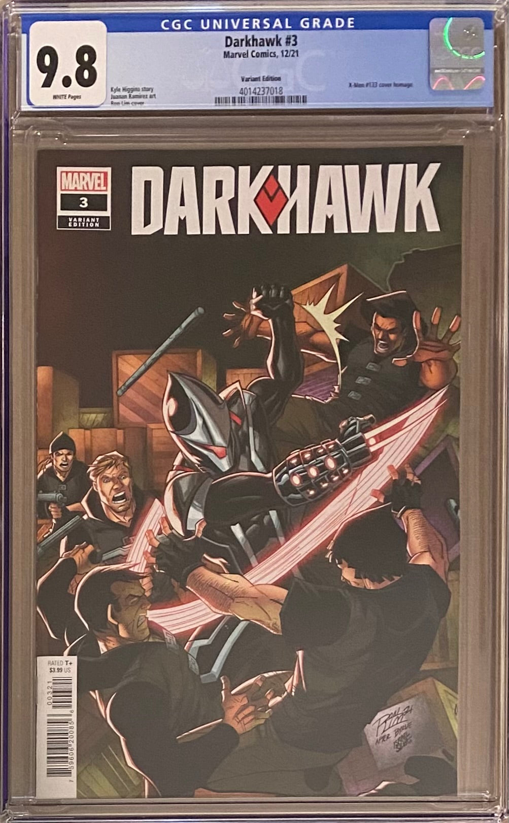 Darkhawk #3 Variant CGC 9.8