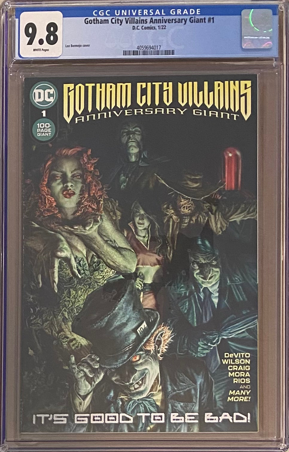 Gotham City Villains #1 CGC 9.8