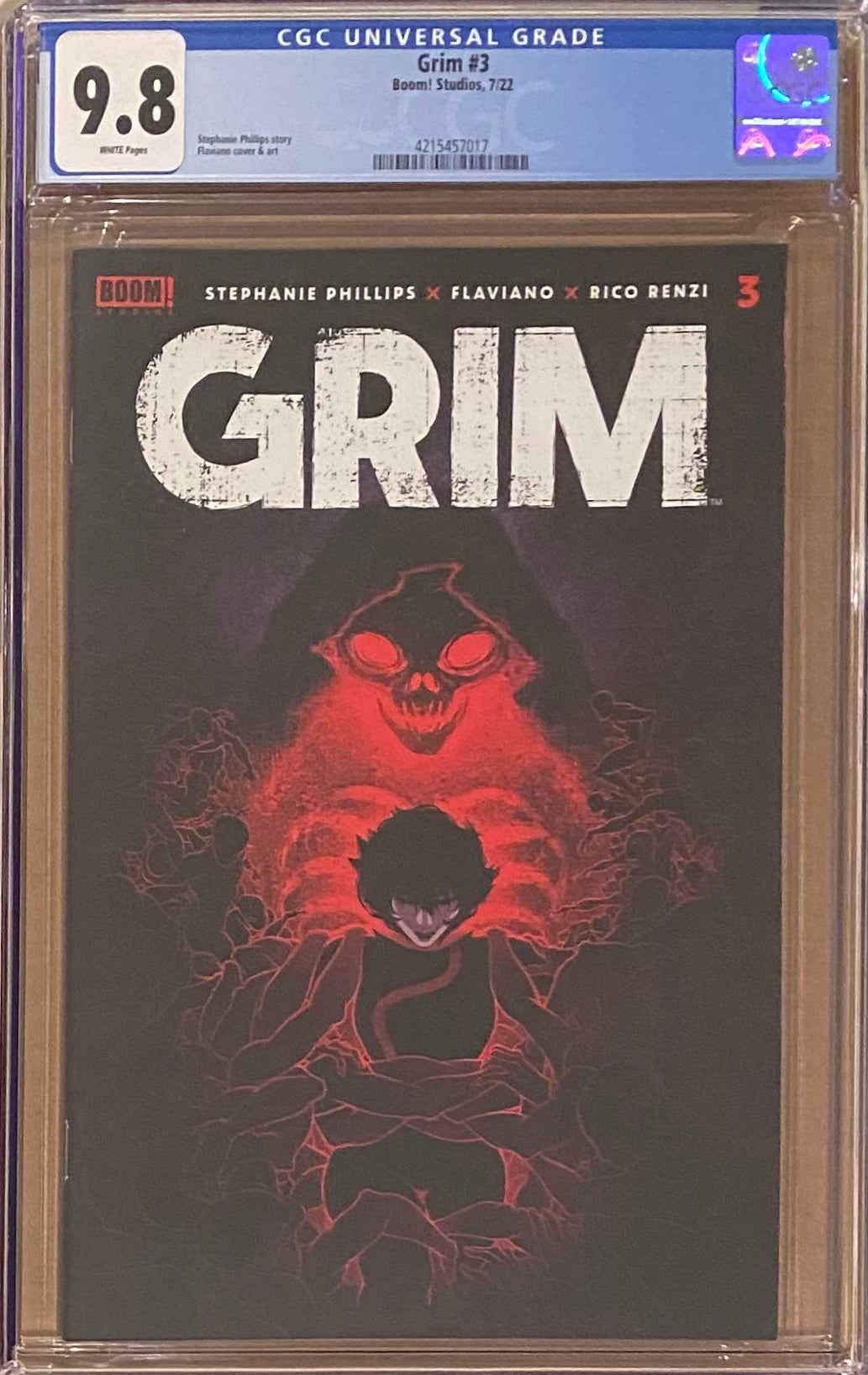 Grim #3 CGC 9.8