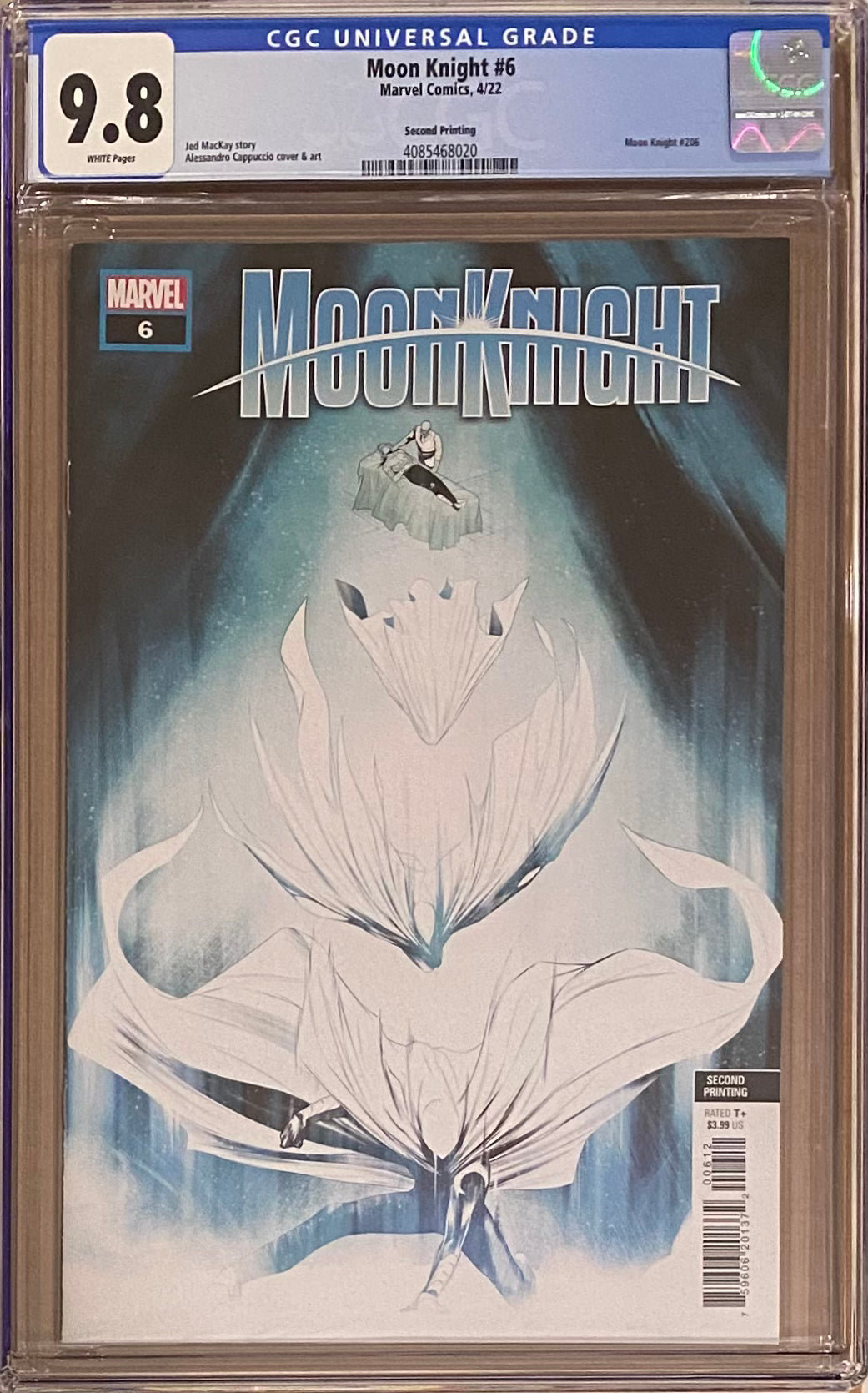 Moon Knight #6 Second Printing CGC 9.8