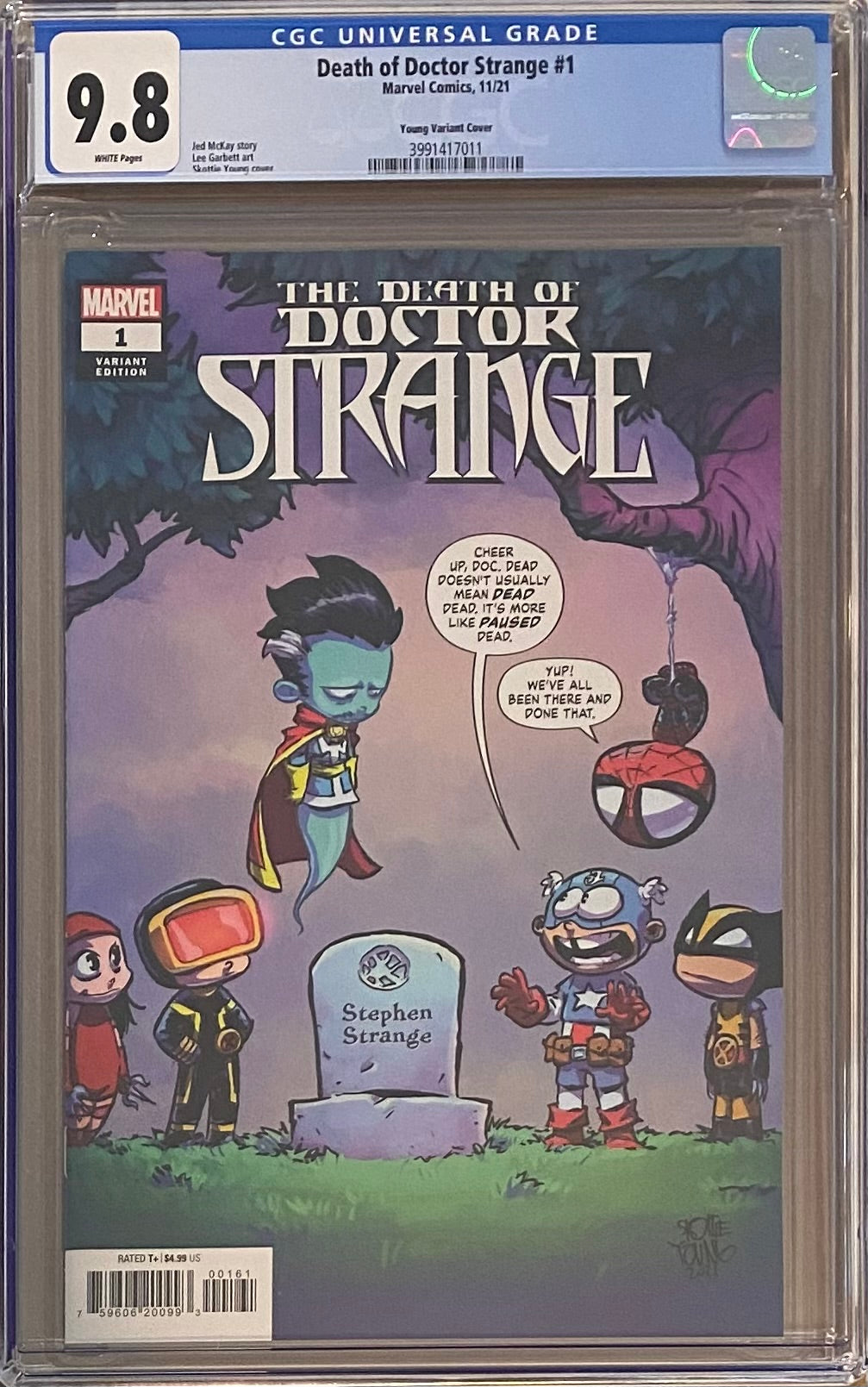 The Death of Doctor Strange #1 Young Variant CGC 9.8