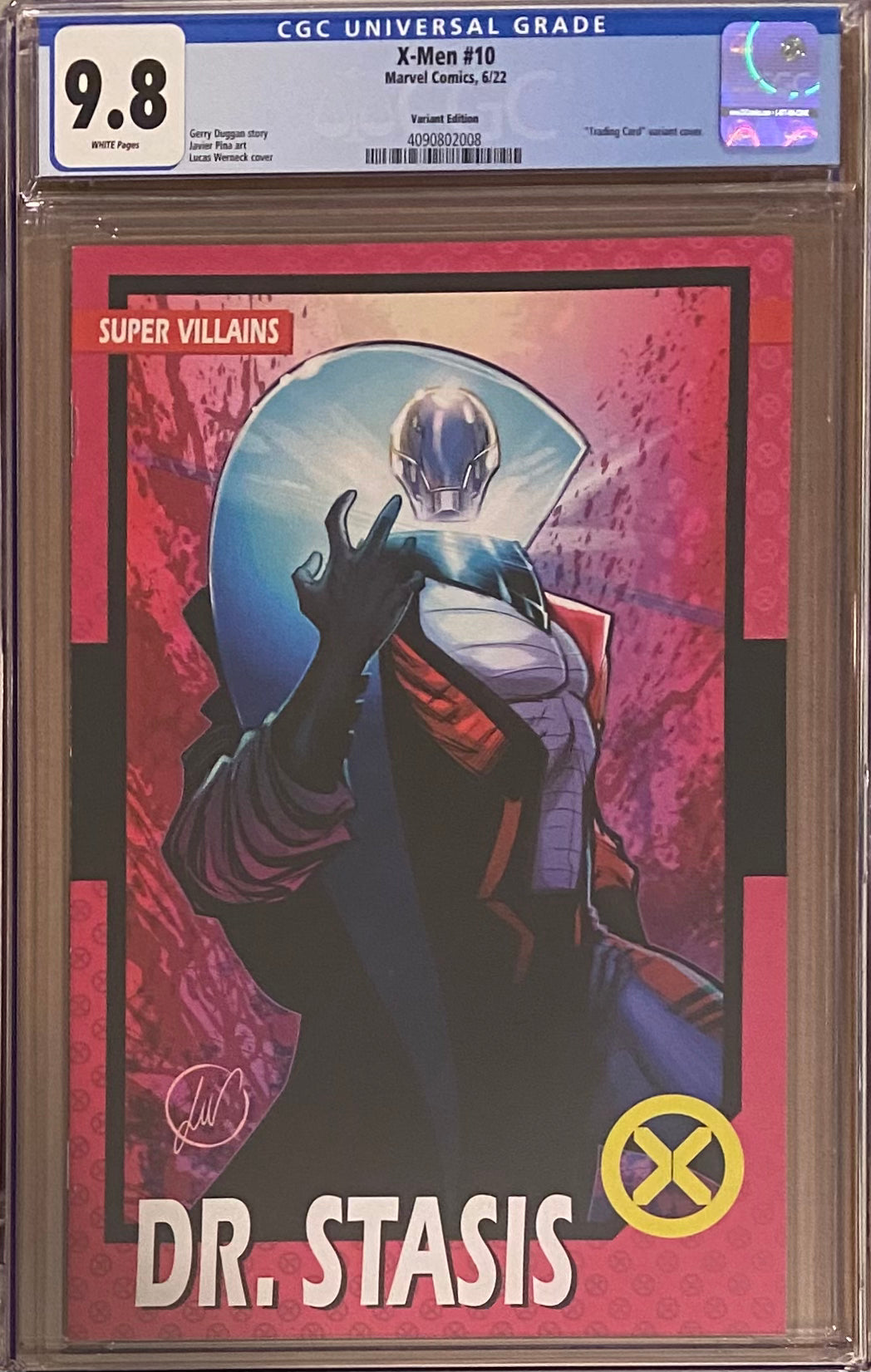 X-Men #10 Werneck Trading Card Variant CGC 9.8