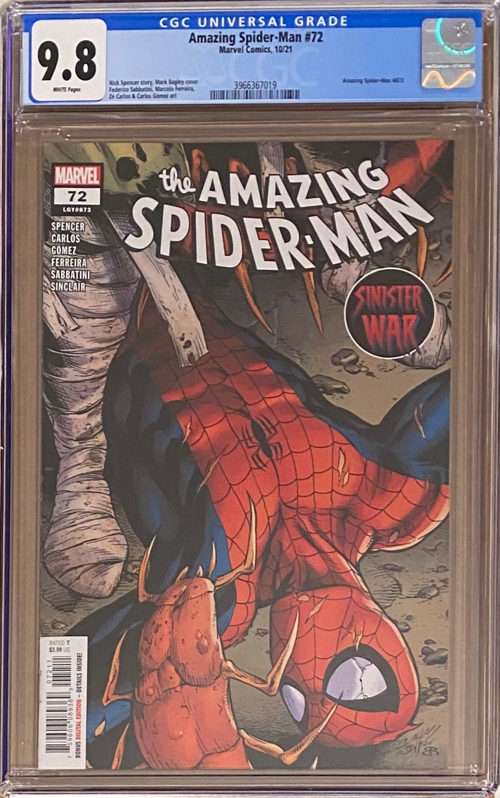 Amazing Spider-Man #72 CGC 9.8