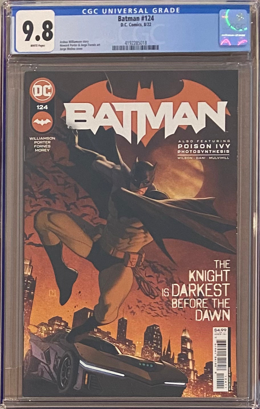 Batman #124 CGC 9.8