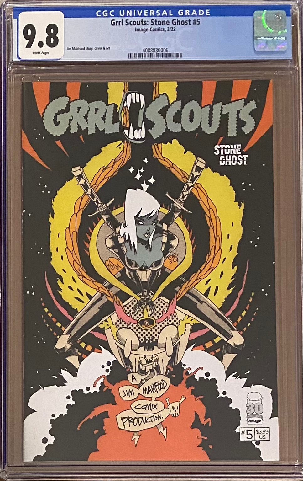 Grrl Scouts: Stone Ghost #5 CGC 9.8