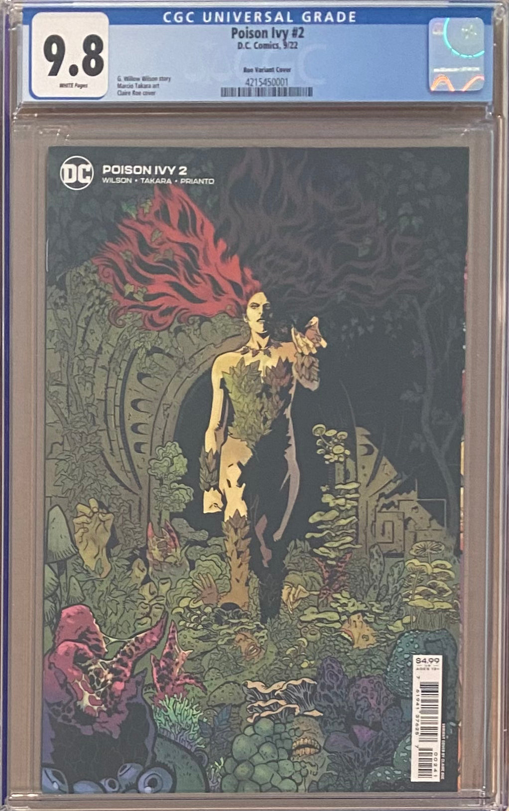 Poison Ivy #2 Roe Variant CGC 9.8