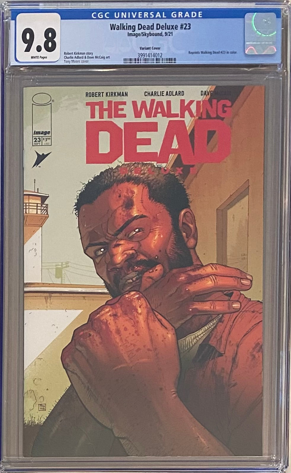 Walking Dead Deluxe #23 Variant CGC 9.8
