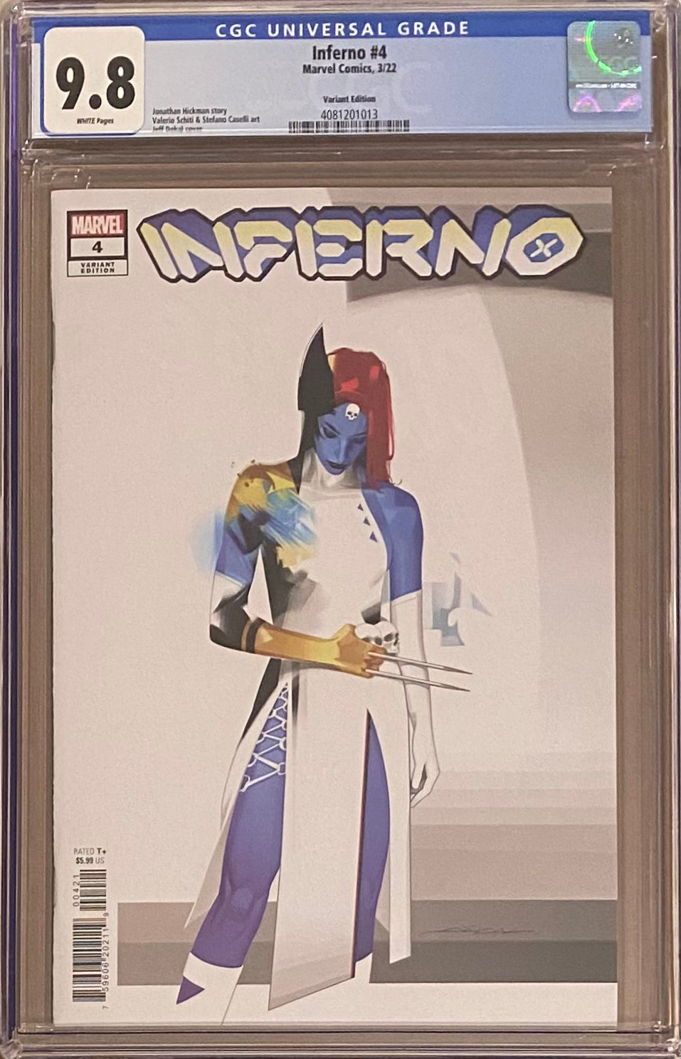 Inferno #4 Dekal Variant CGC 9.8