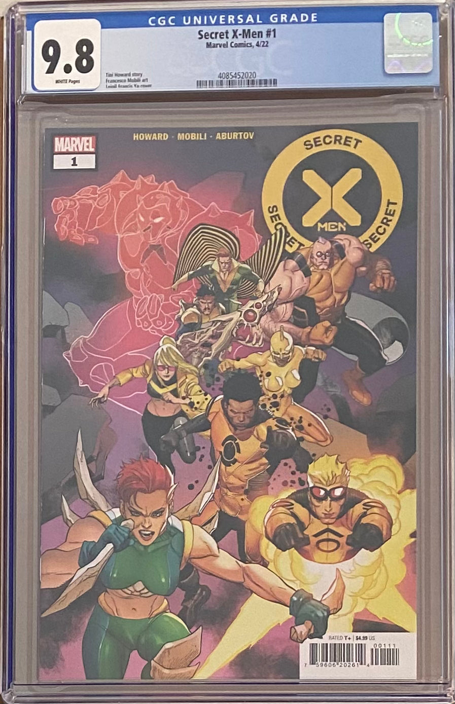 Secret X-Men 1 CGC 9.8