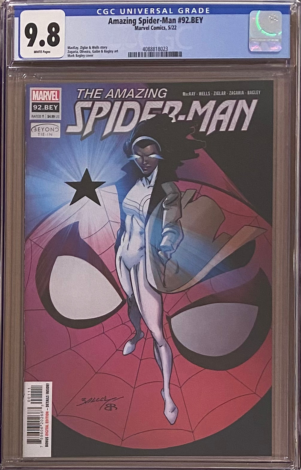 Amazing Spider-Man #92.BEY CGC 9.8