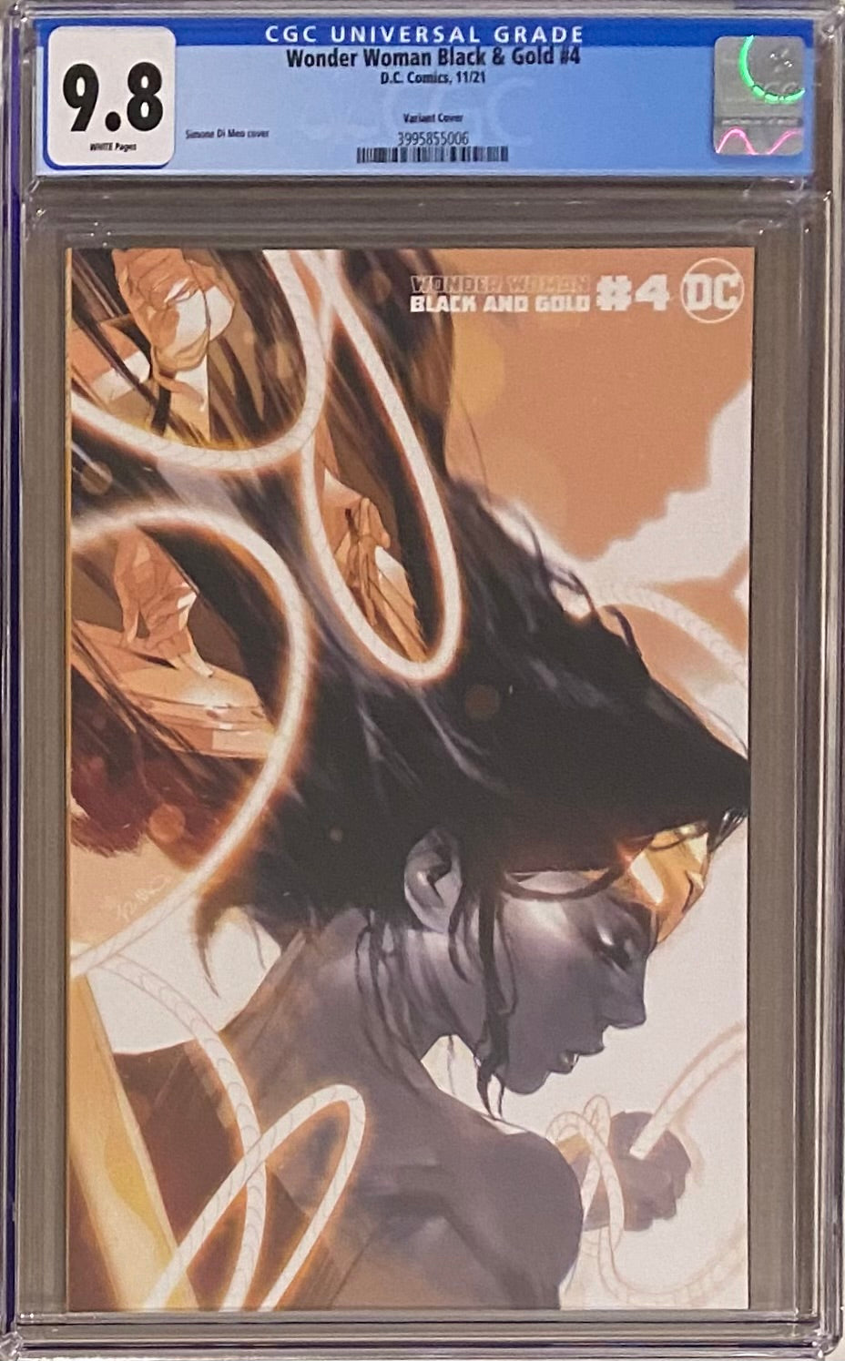 Wonder Woman: Black and Gold #4 Variant CGC 9.8