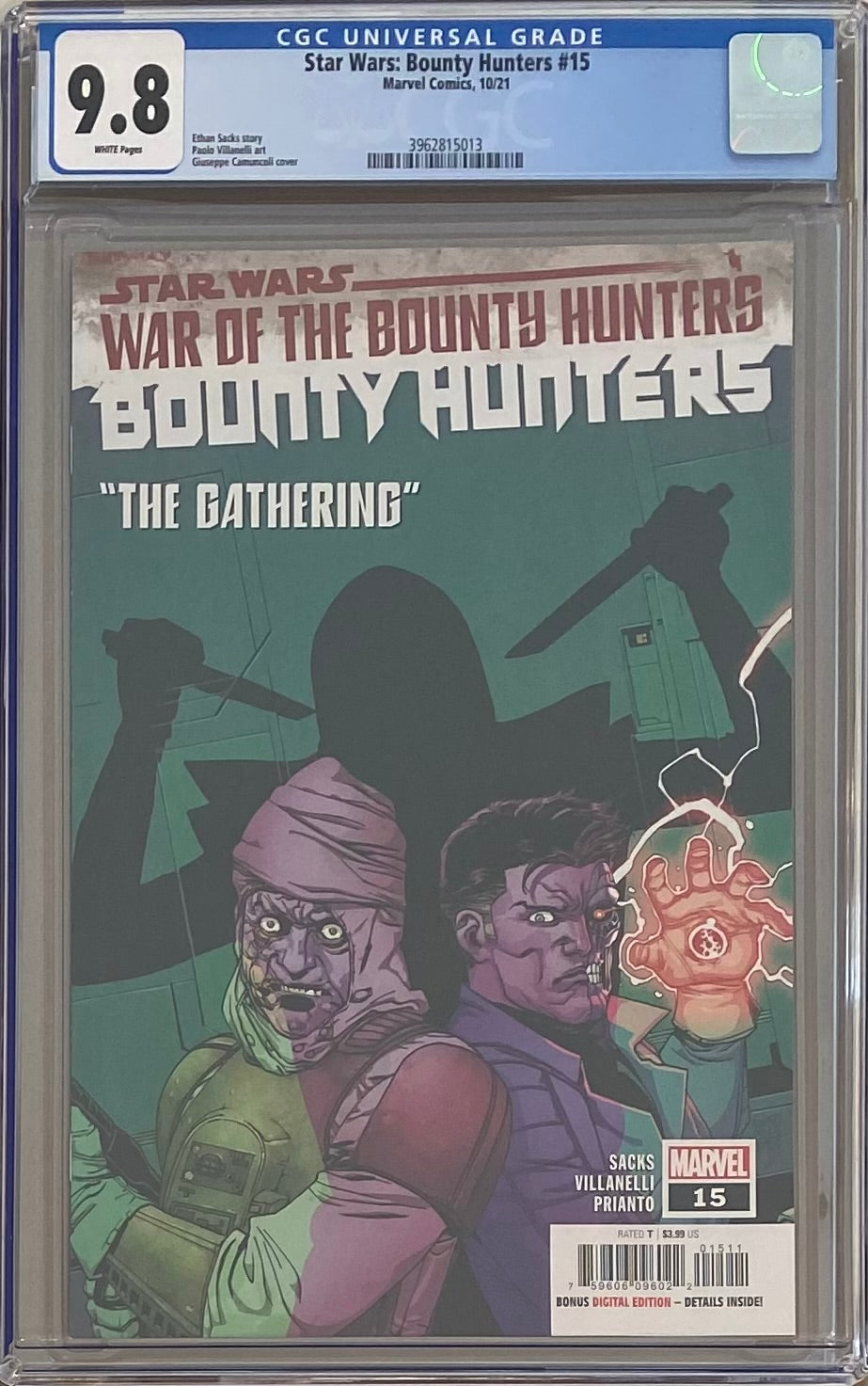 Star Wars: Bounty Hunters #15 CGC 9.8 - War of the Bounty Hunters