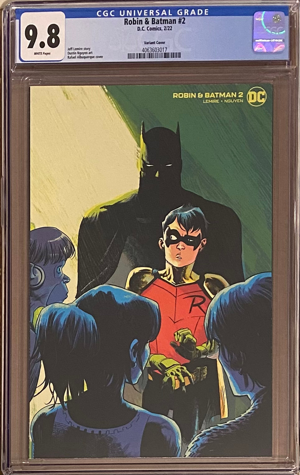 Robin & Batman #2 Variant CGC 9.8