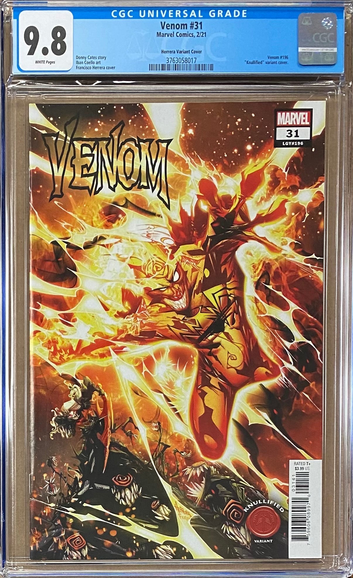 Venom #31 "Knullified" Variant CGC 9.8