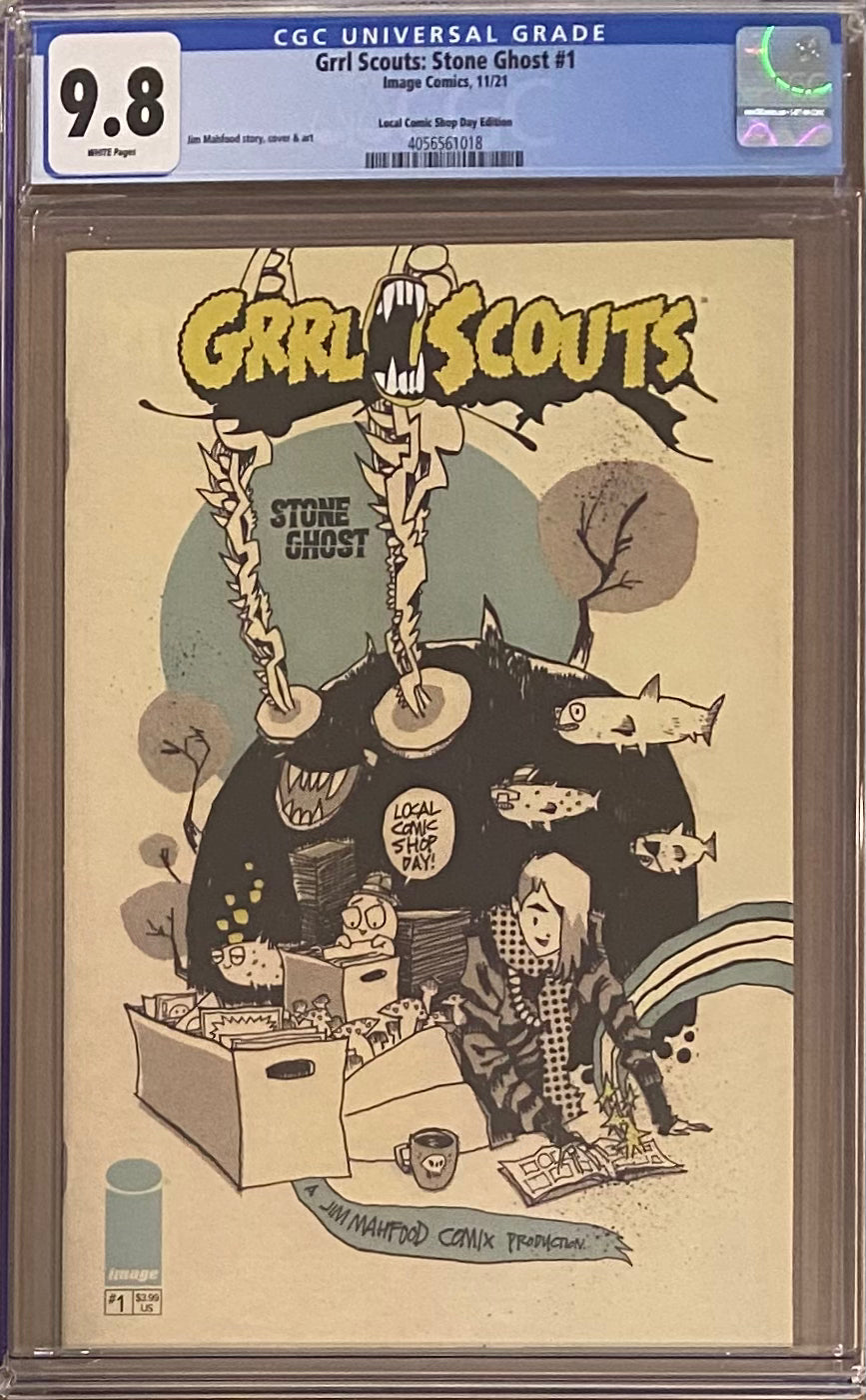 Grrl Scouts: Stone Ghost #1 LCSD Variant CGC 9.8