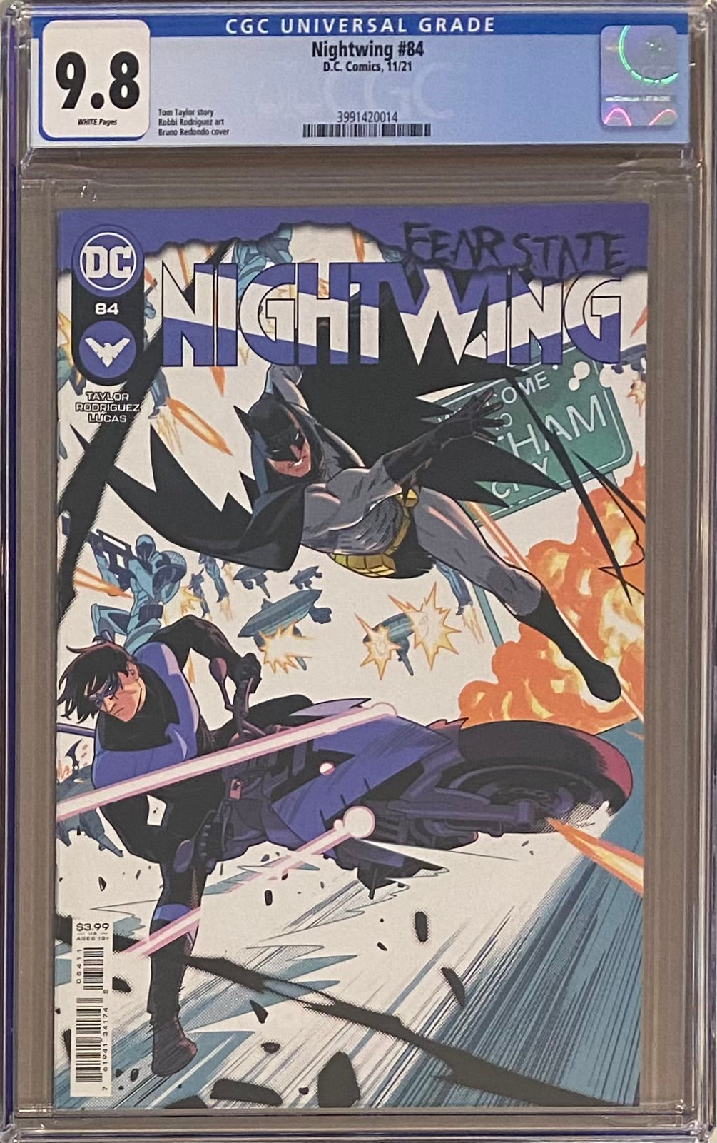 Nightwing #84 CGC 9.8