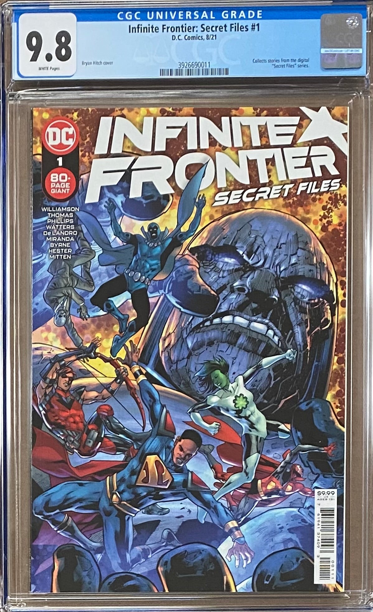 Infinite Frontier: Secret Files #1 CGC 9.8