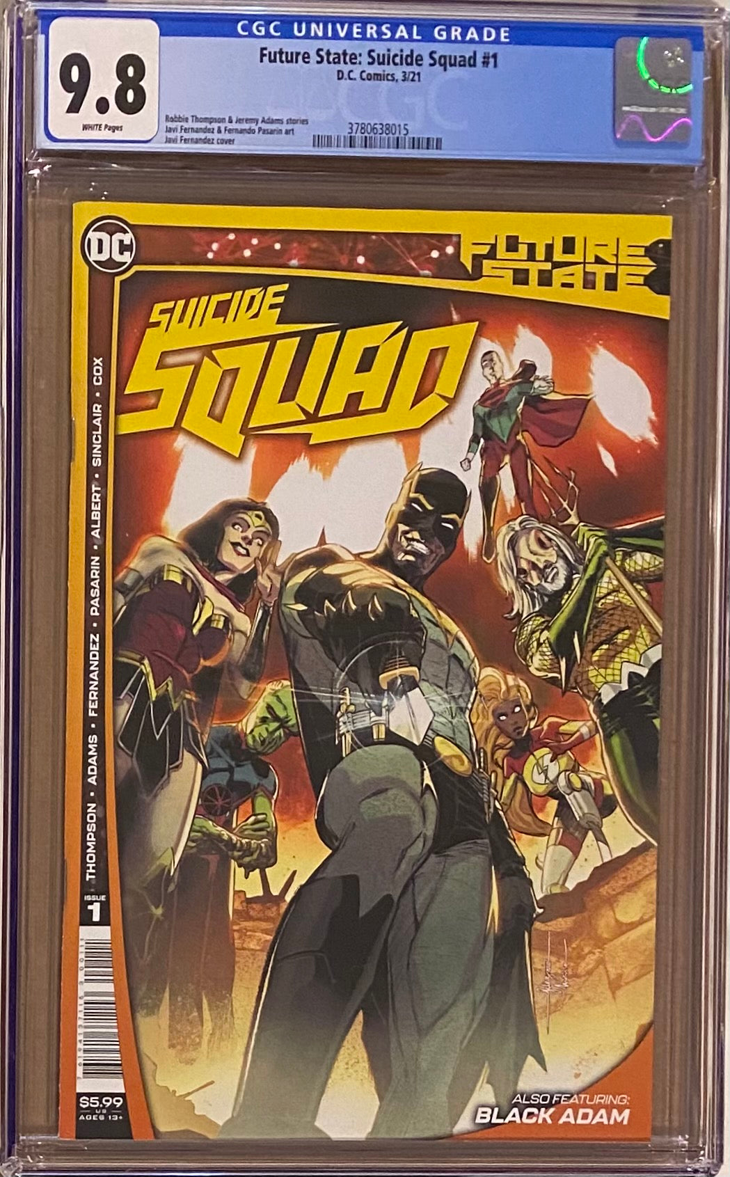 Future State: Suicide Squad #1 CGC 9.8