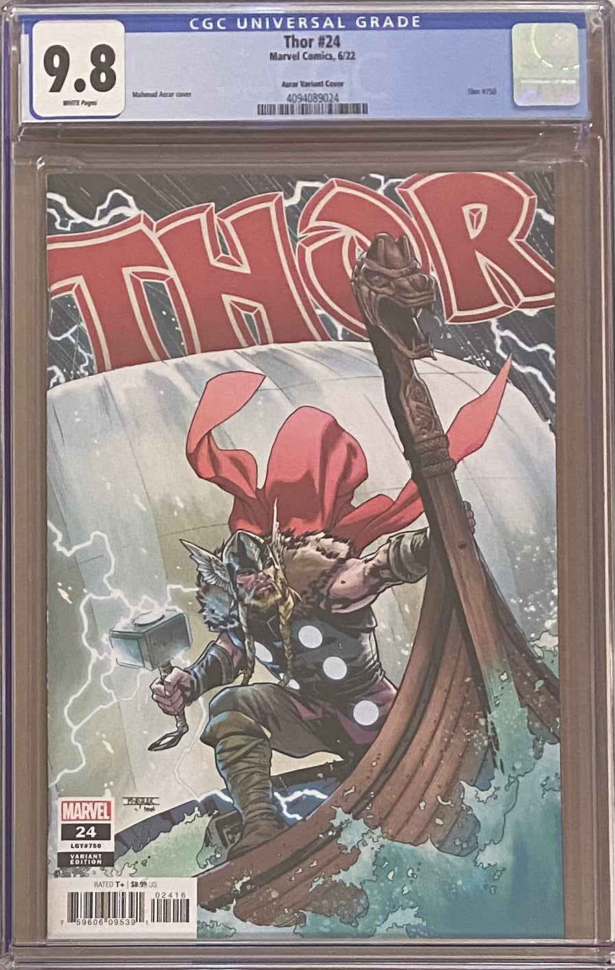 Thor #24 Asrar Variant CGC 9.8