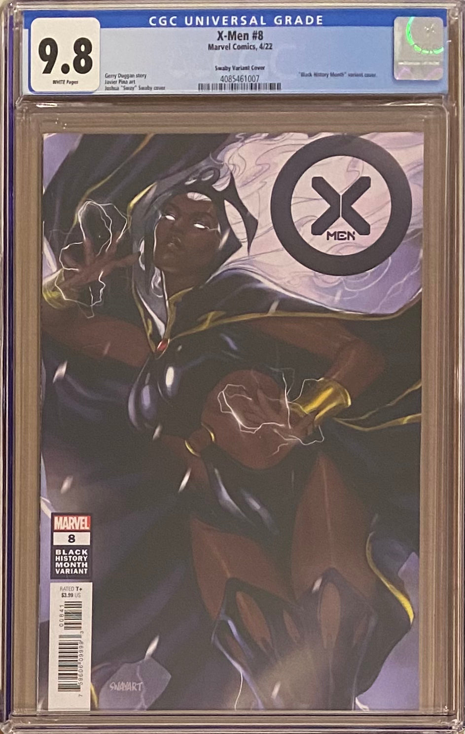 X-Men #8 Swaby Variant CGC 9.8