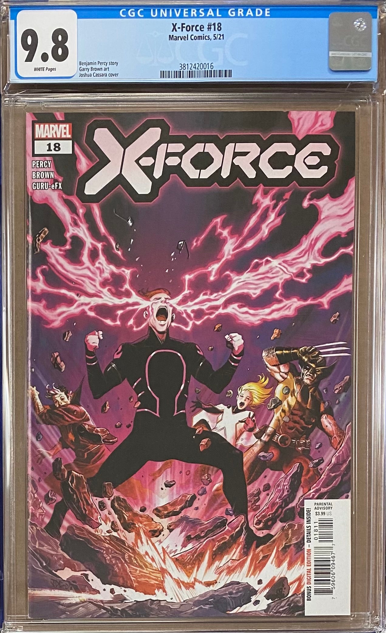 X-Force #18 CGC 9.8
