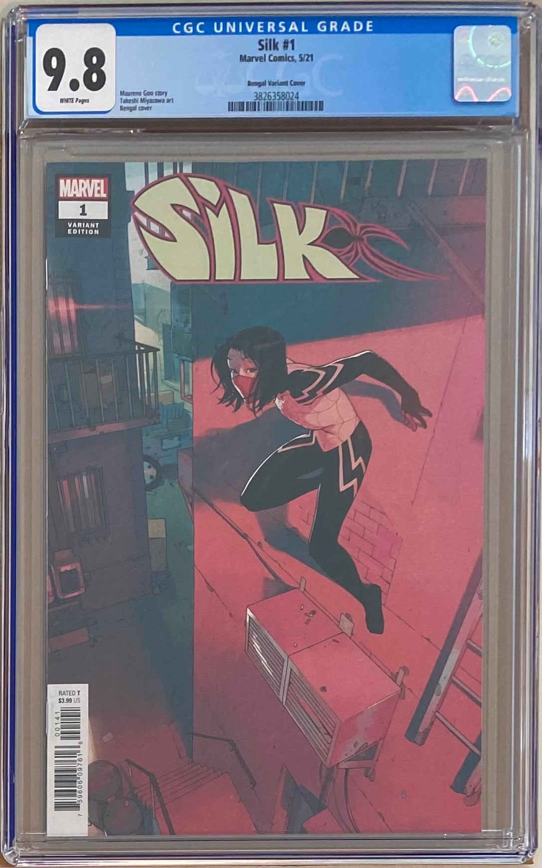 Silk #1 Bengal Retailer Incentive Variant CGC 9.8