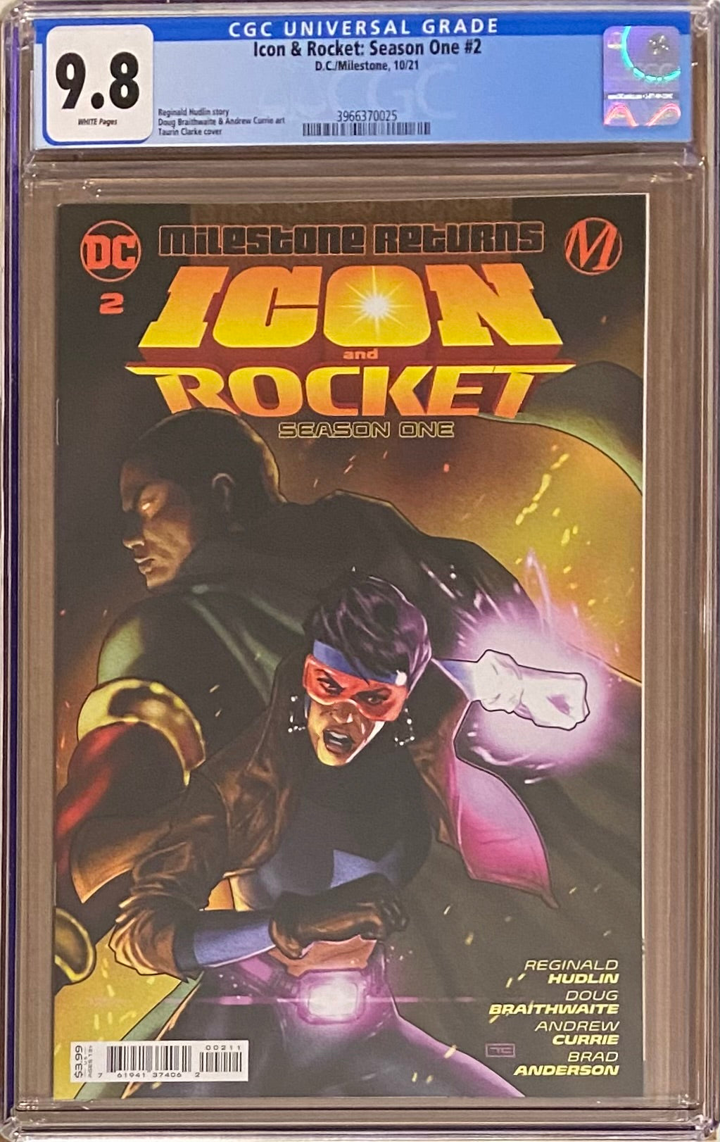 Icon & Rocket: Season One #2 CGC 9.8