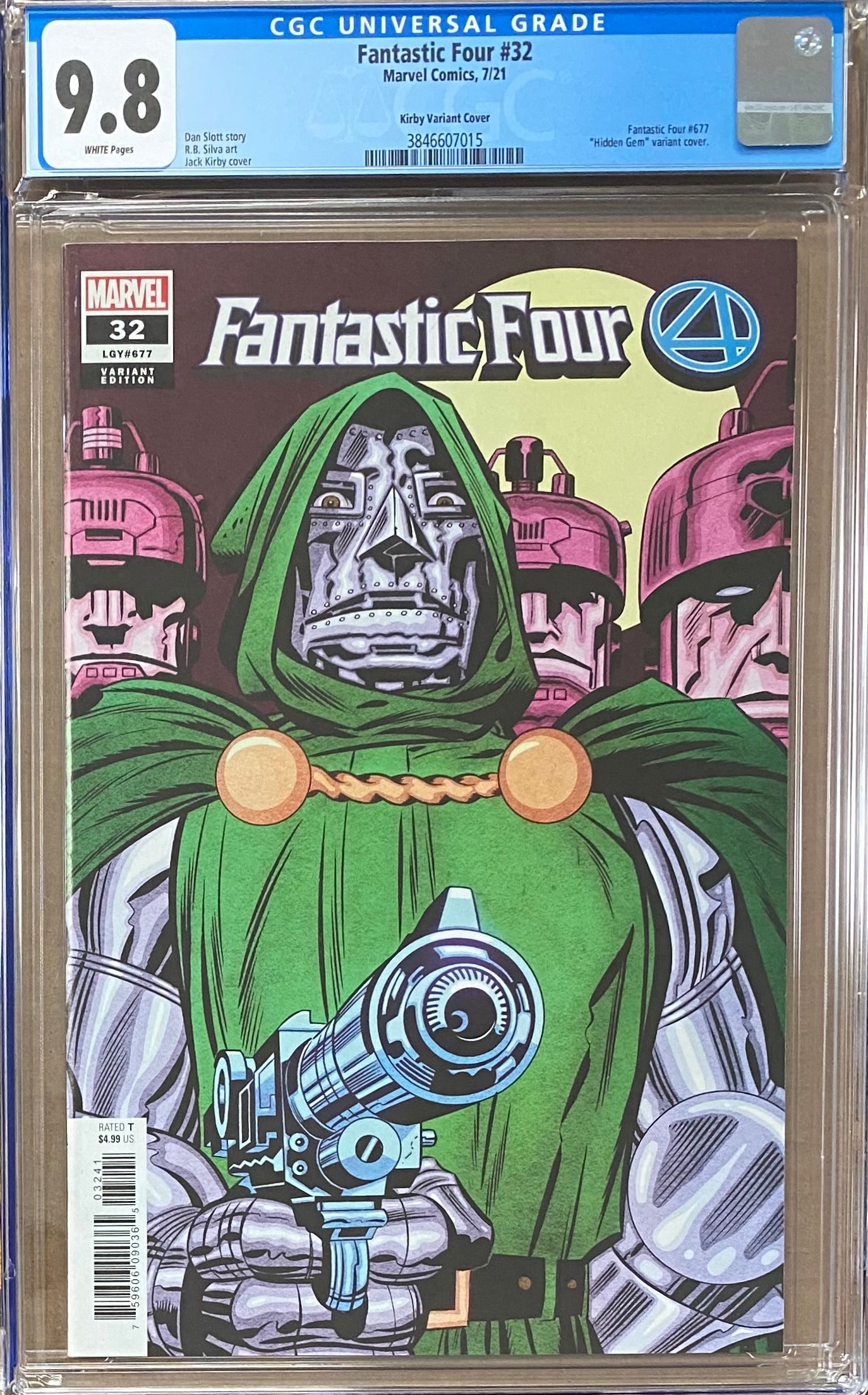 Fantastic Four #32 Kirby 1:50 Retailer Incentive Variant CGC 9.8