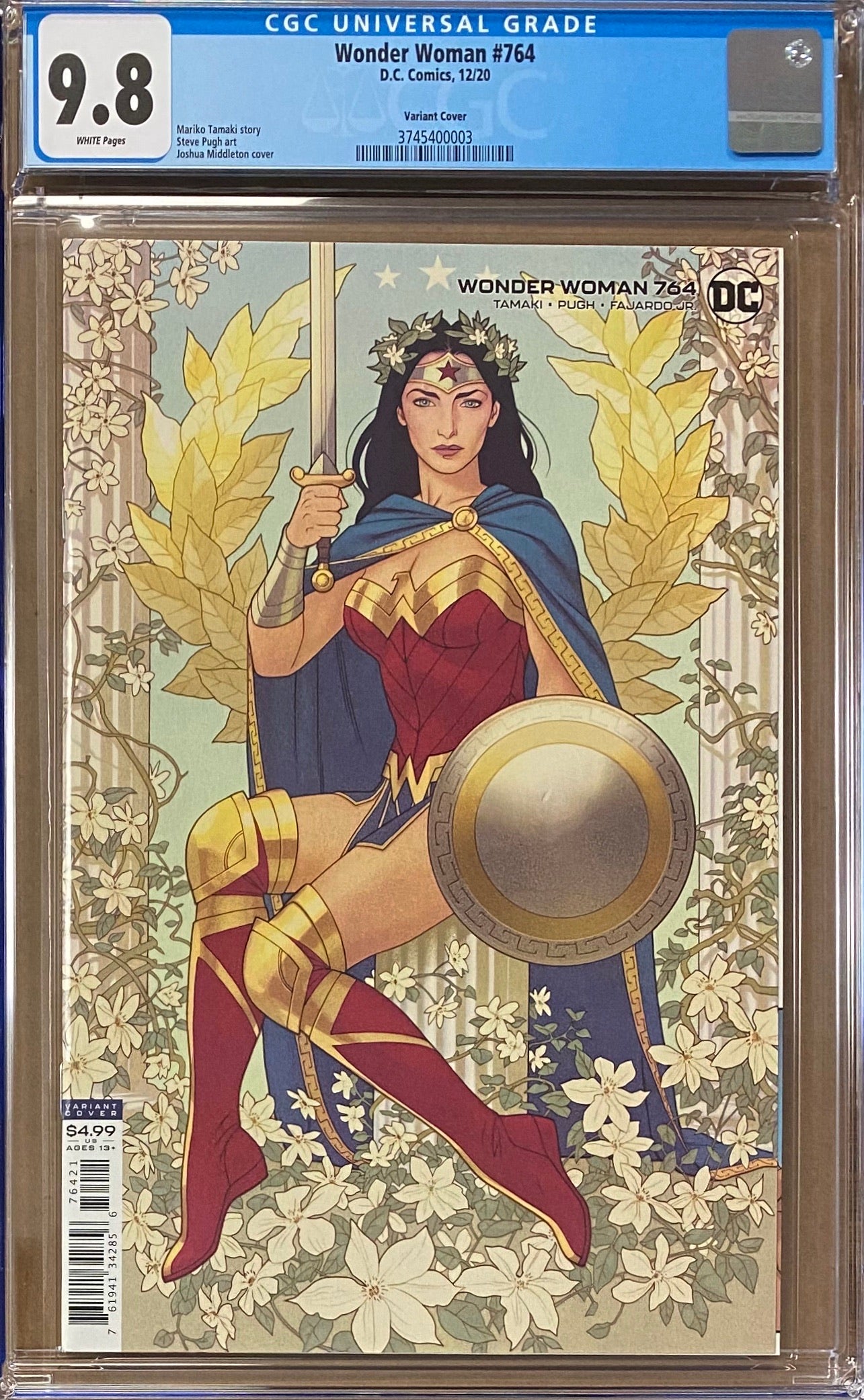 Wonder Woman #764 Middleton Variant CGC 9.8
