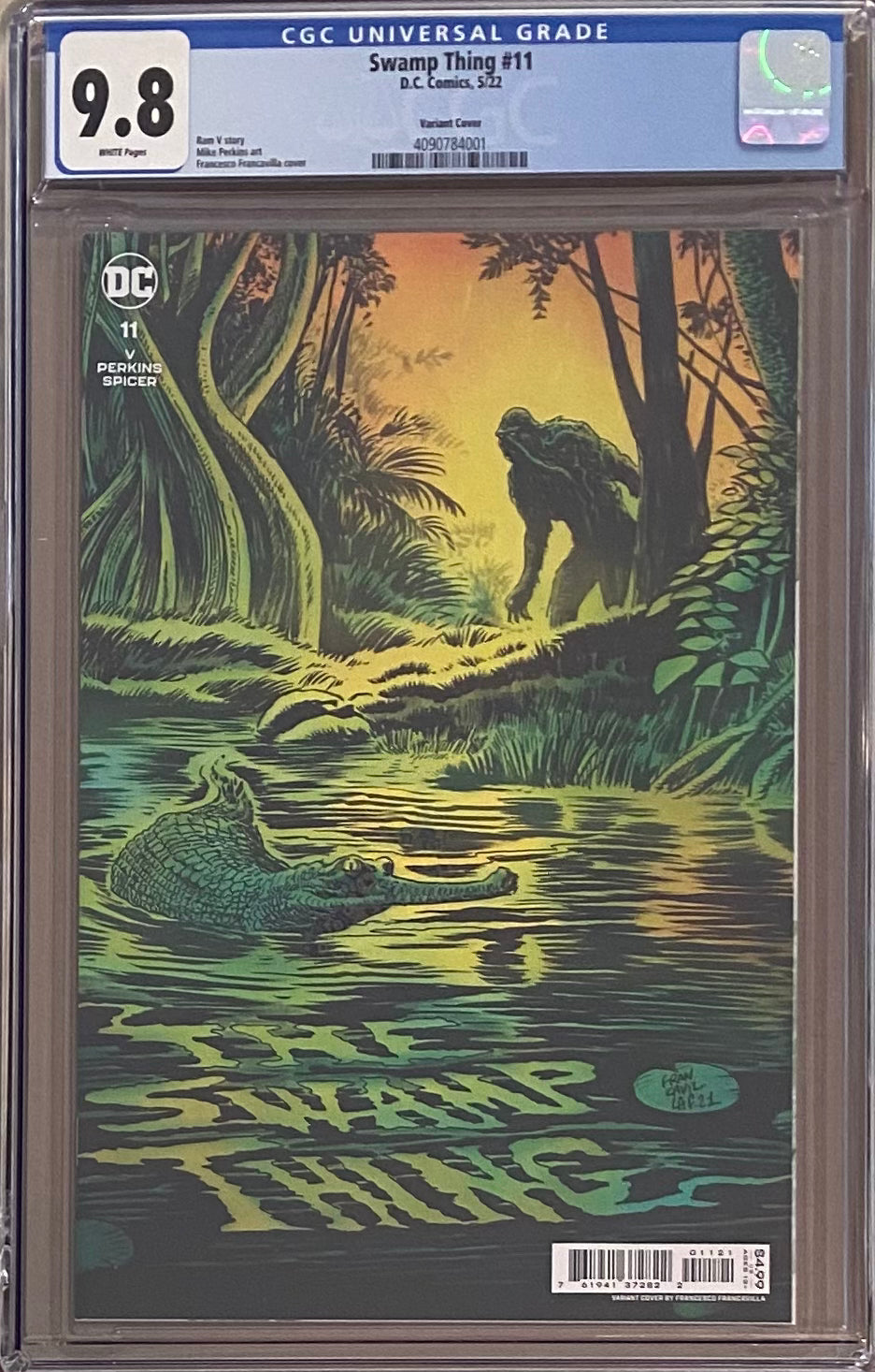 Swamp Thing #11 Variant CGC 9.8