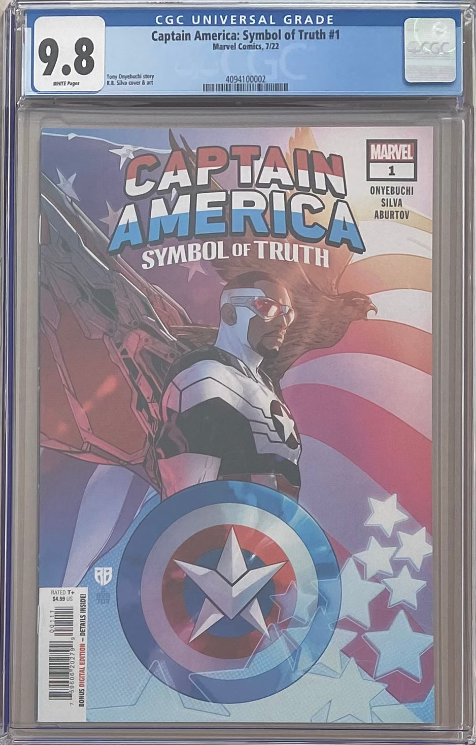Captain America: Symbol of Truth #1 CGC 9.8