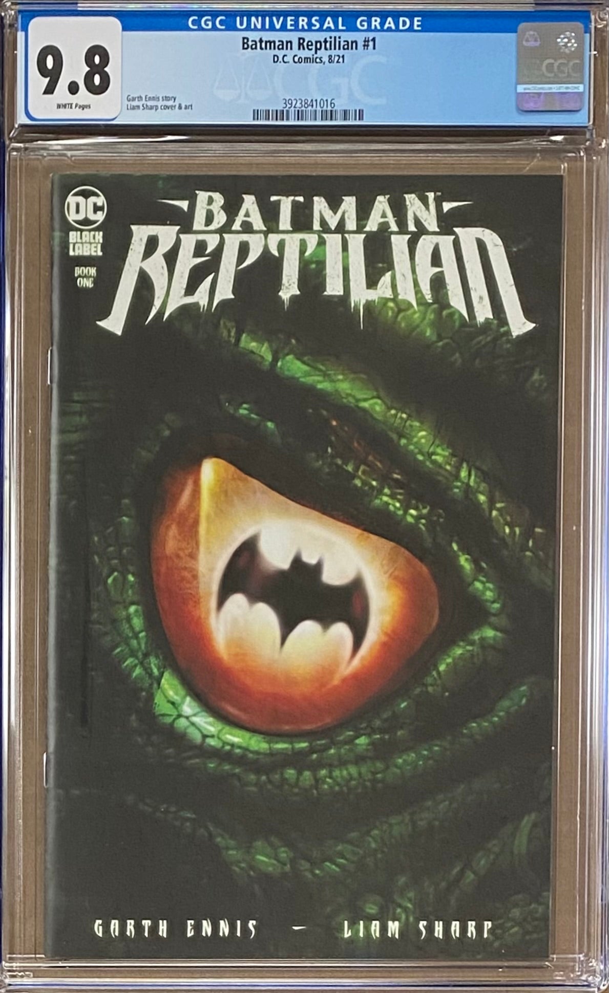 Batman: Reptilian #1 DC Black Label CGC 9.8