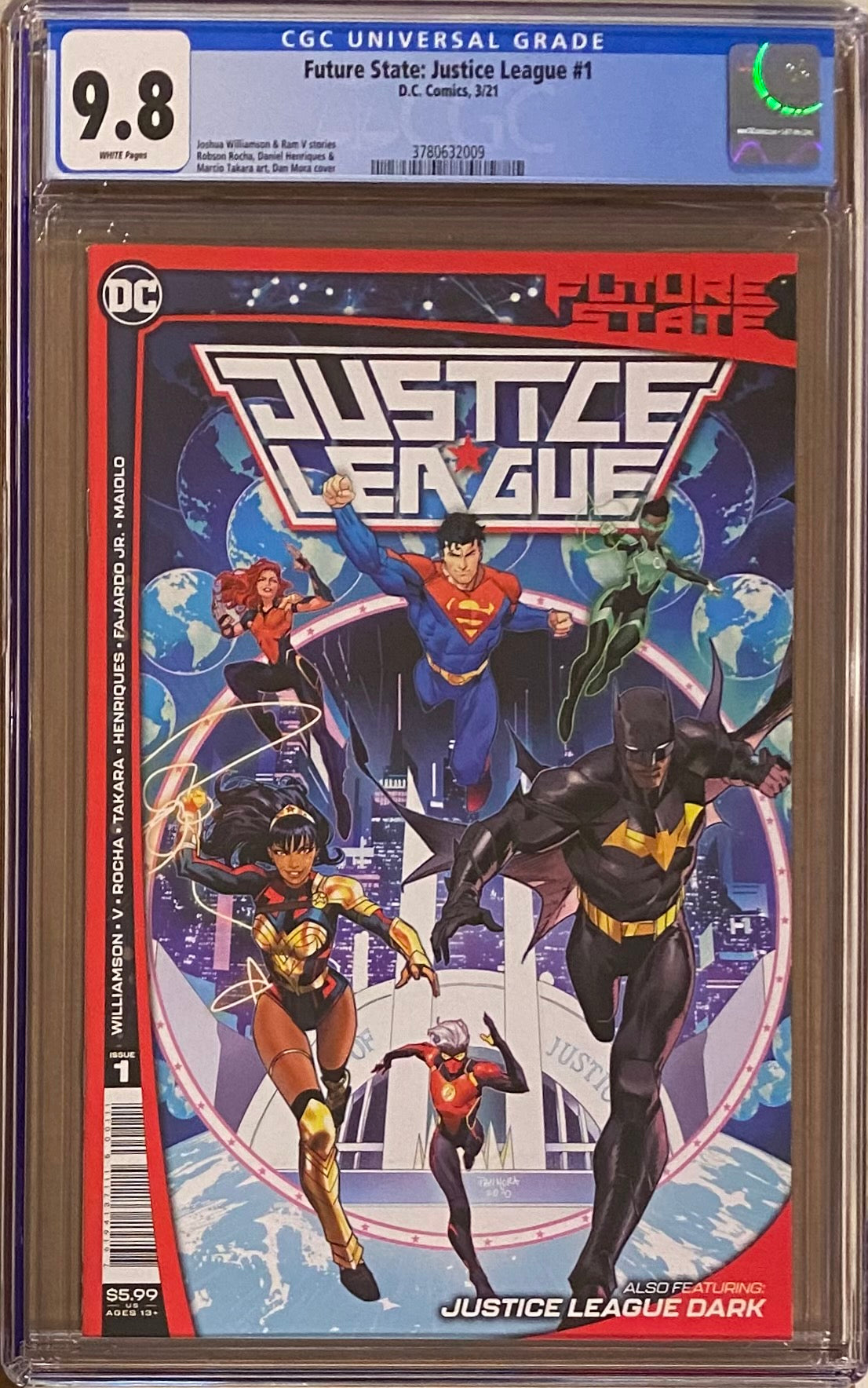Future State: Justice League #1 CGC 9.8