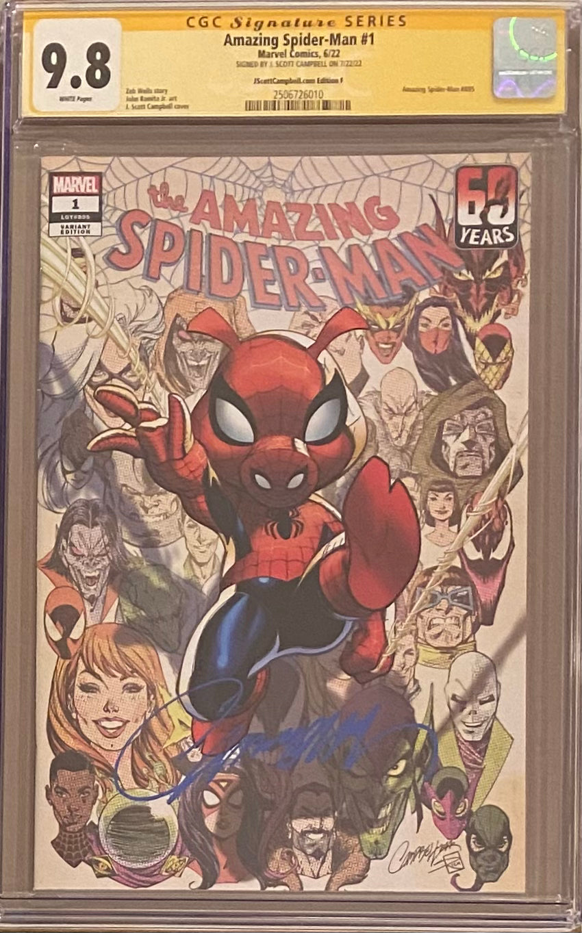 Amazing Spider-Man #1 J. Scott Campbell Edition F "Spider-Ham" CGC 9.8 SS