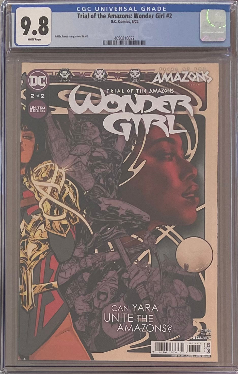 Trial of the Amazons: Wonder Girl #2 CGC 9.8