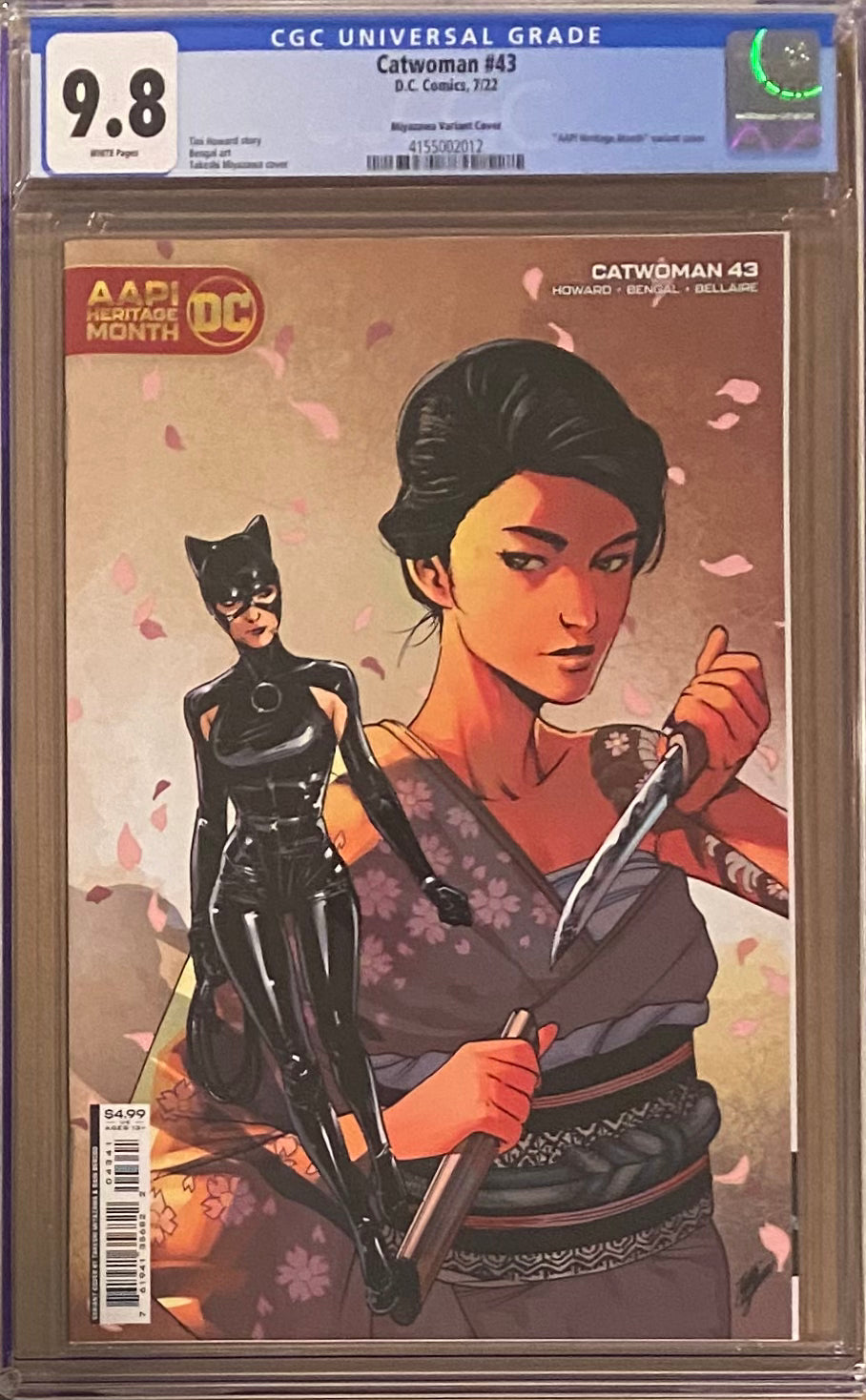 Catwoman #43 Miyazawa Variant CGC 9.8