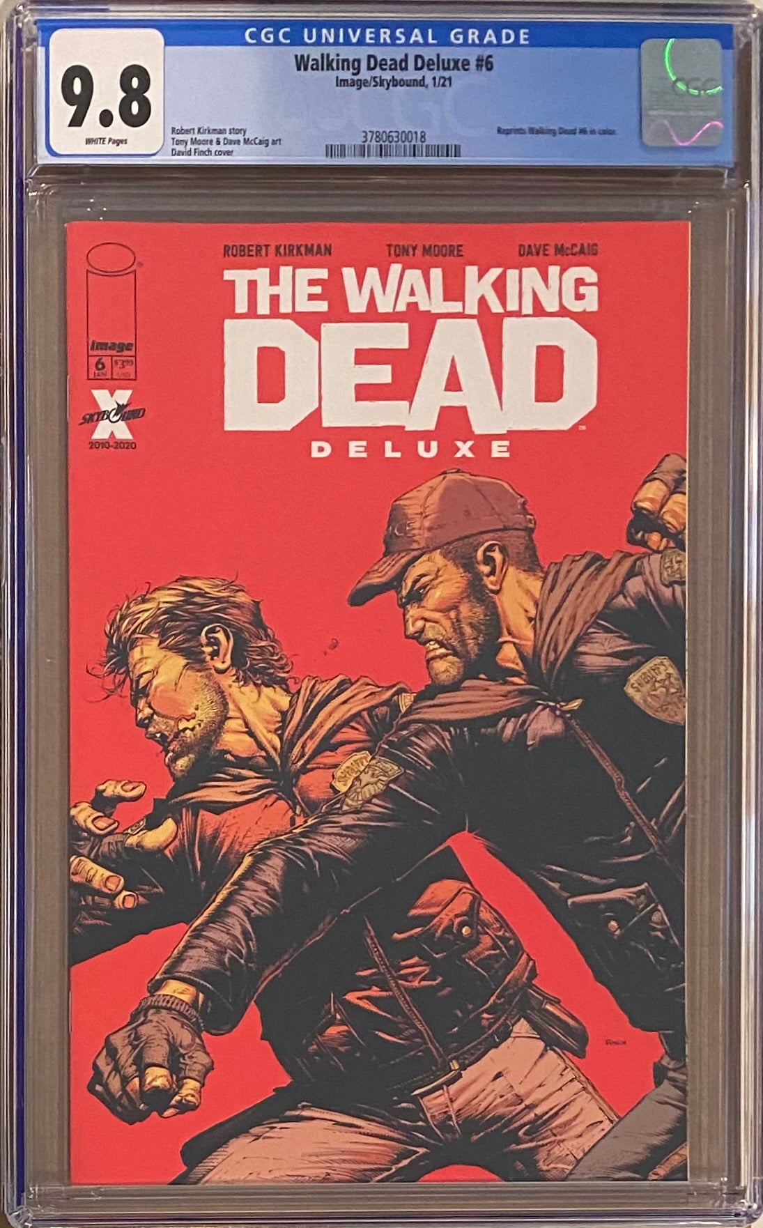 Walking Dead Deluxe #6 CGC 9.8