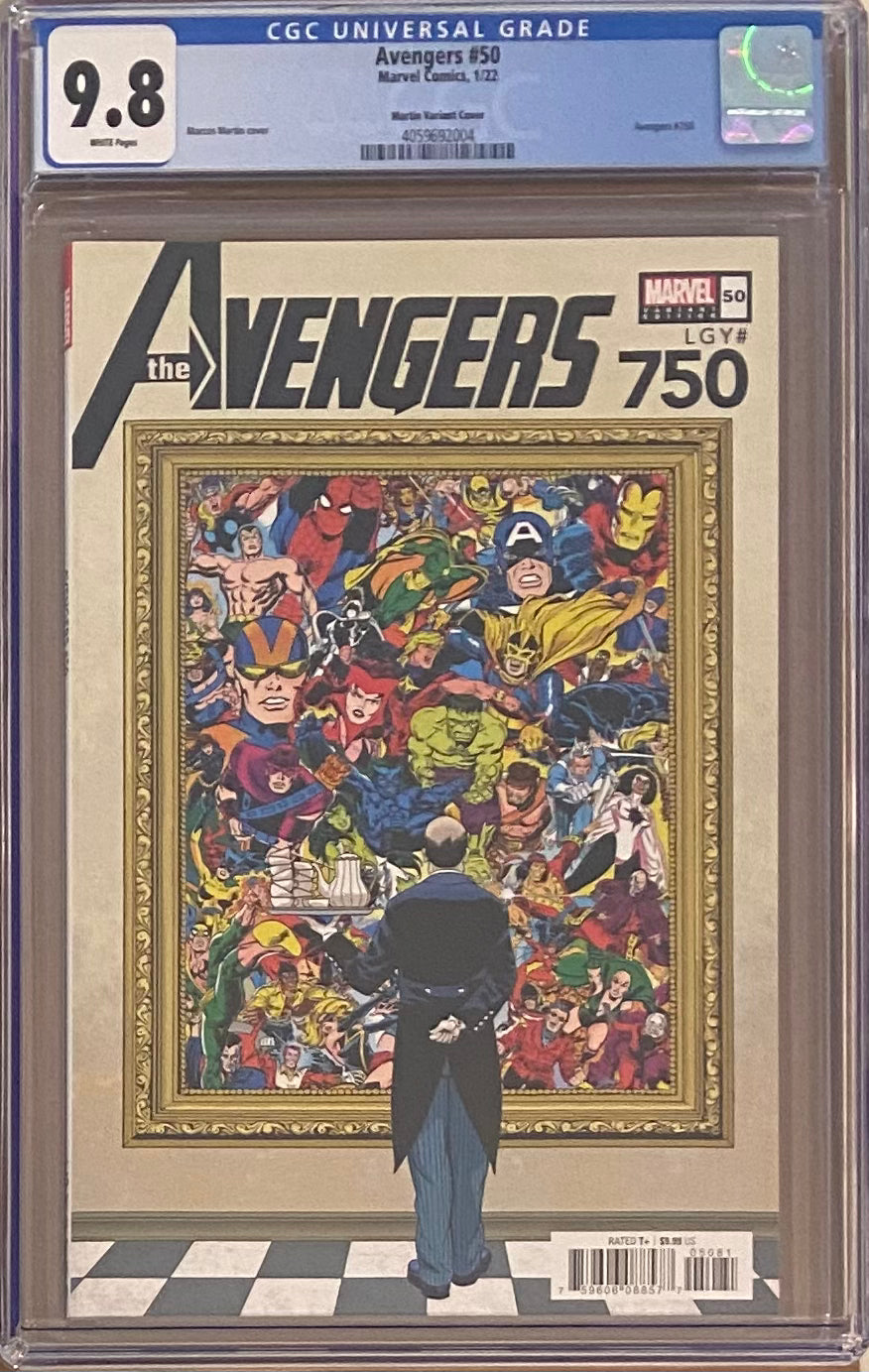 Avengers #50 (#750) Martin Variant CGC 9.8