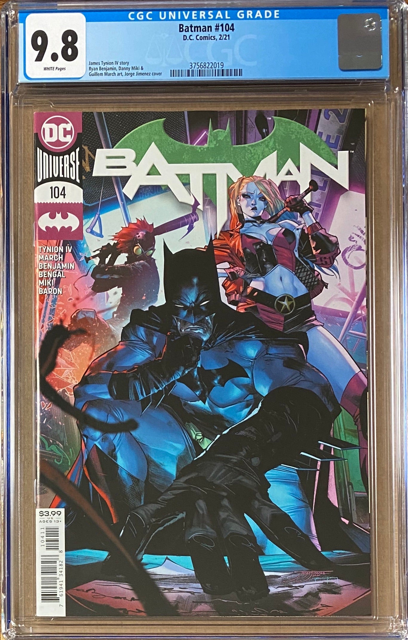 Batman #104 CGC 9.8